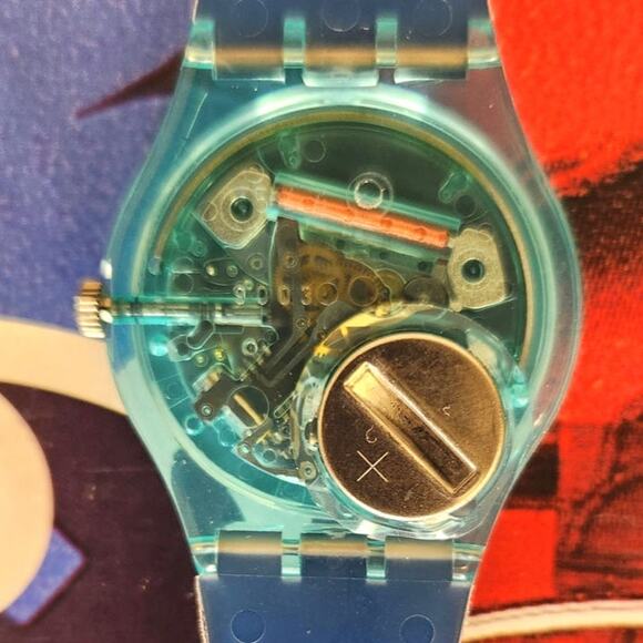 Swatch watch LAUSANNE SPECIAL GN161 1996 Olympic Specials New with new battery - Picture 8 of 9